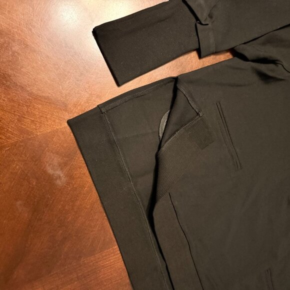 Madonna & Co Black Half-Zip Pullover Sweatshirt Large - Picture 6 of 10